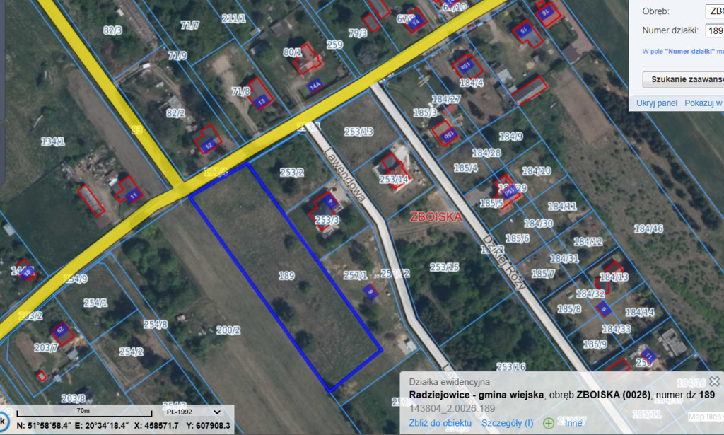 Działka 4300 m2 w miejscowości Zboiska - zdjęcie 2