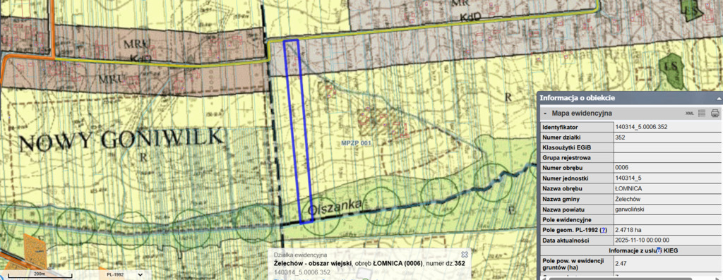 Działka bud-rolna Łomnica/Garwolin -2,47 ha - zdjęcie 5