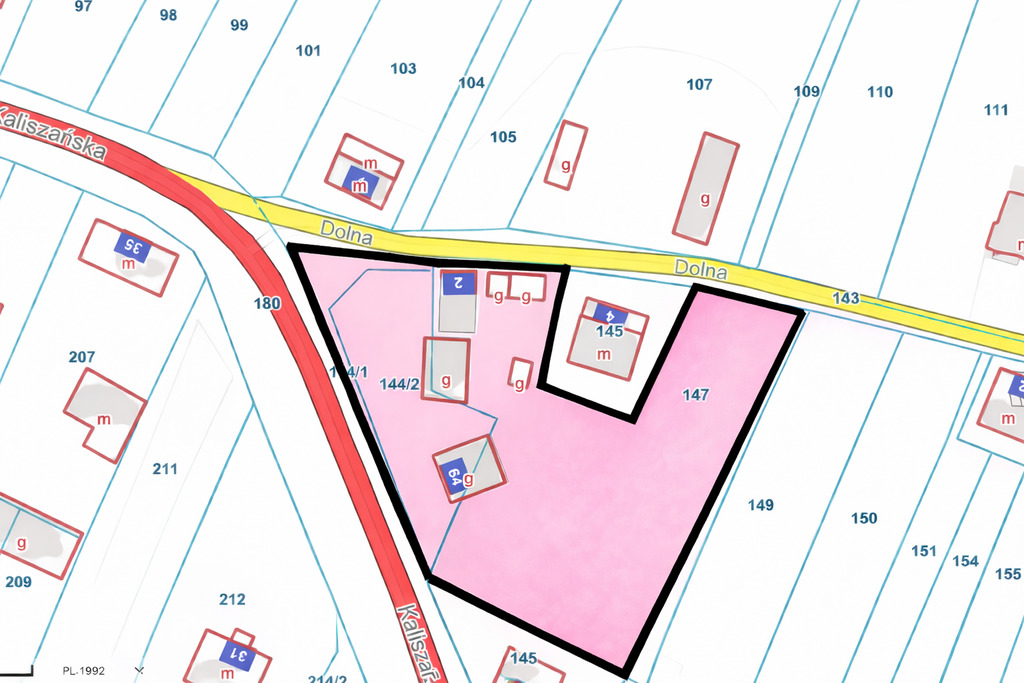 DZIAŁKA POD BUDYNEK USŁUGOWO-MIESZKANIOWY / OPOLE LUBELSKIE | 2330 m² - zdjęcie 4