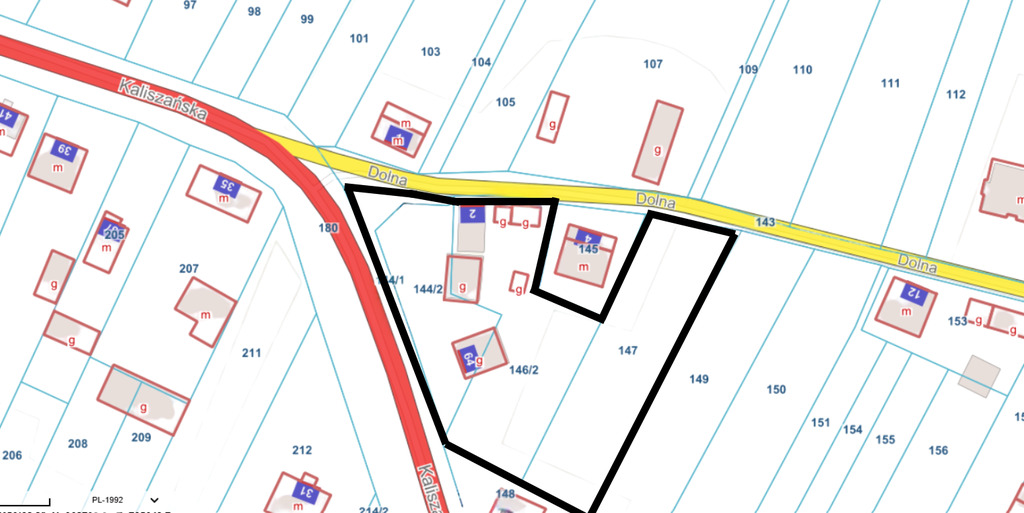 DZIAŁKA POD BUDYNEK USŁUGOWO-MIESZKANIOWY / OPOLE LUBELSKIE | 2330 m² - zdjęcie 2
