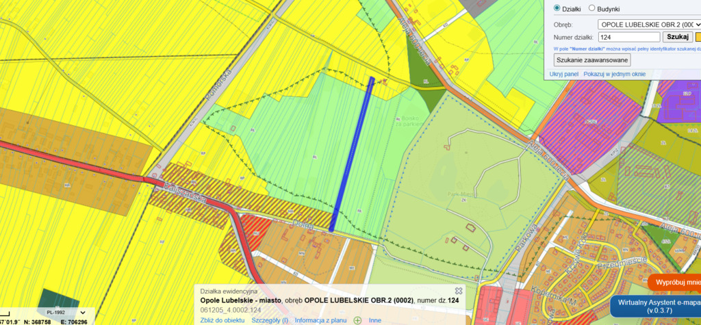 Opole lubelskie działka 6608 m2 budowlano-rolna - zdjęcie 3