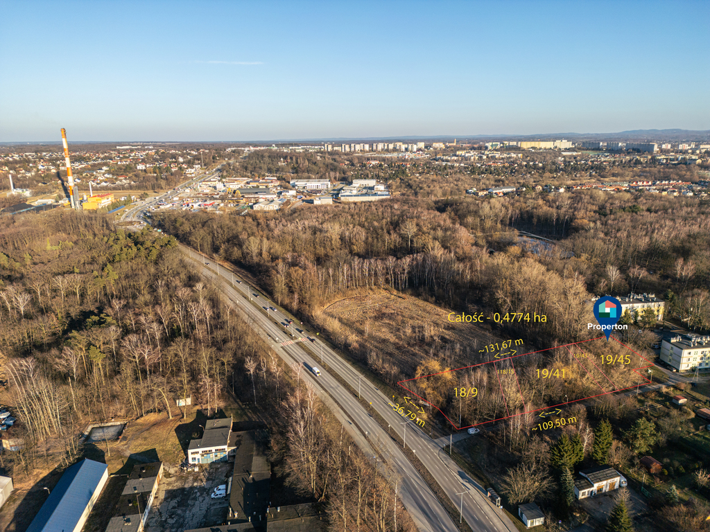 Działka inwestycyjna 0,48 ha Tarnów - zdjęcie 3