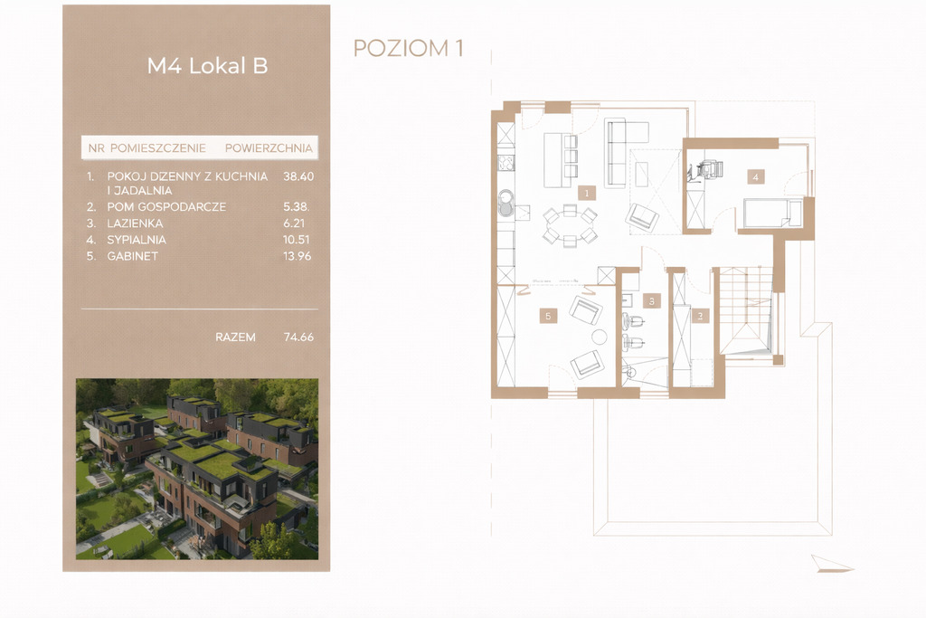 Apartament z tarasami | Wola Justowska - zdjęcie 2