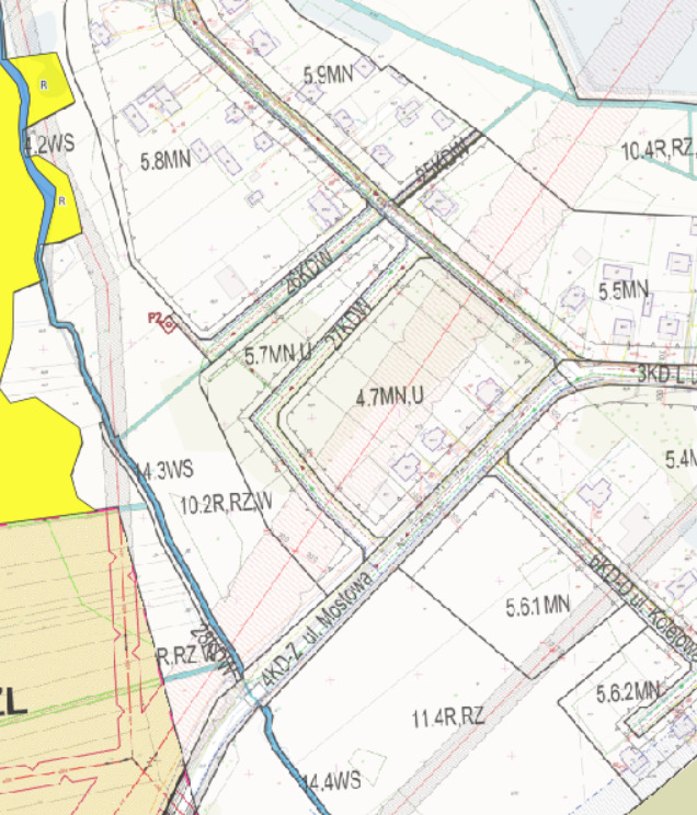 Działki budowlane ul. Kwietna Niewodnica Kościelna - zdjęcie 3