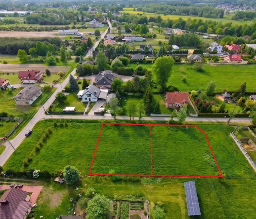 Dwie działki w doskonałej lokalizacji 2 x 800m2 - zdjęcie 3
