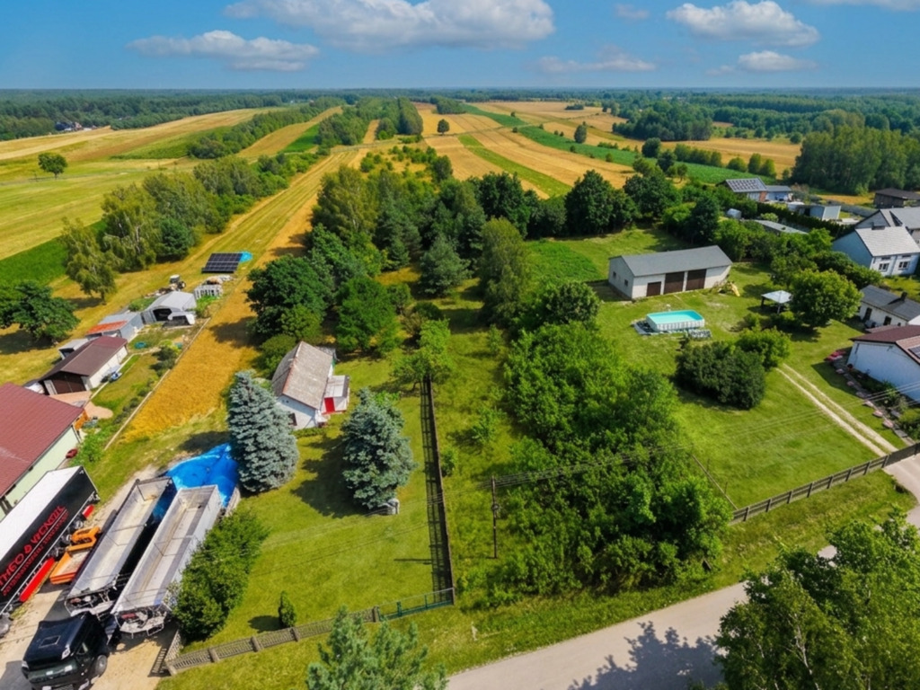DWIE działki budowlane -Kol. Łobudzice, gm. Zelów - zdjęcie 4