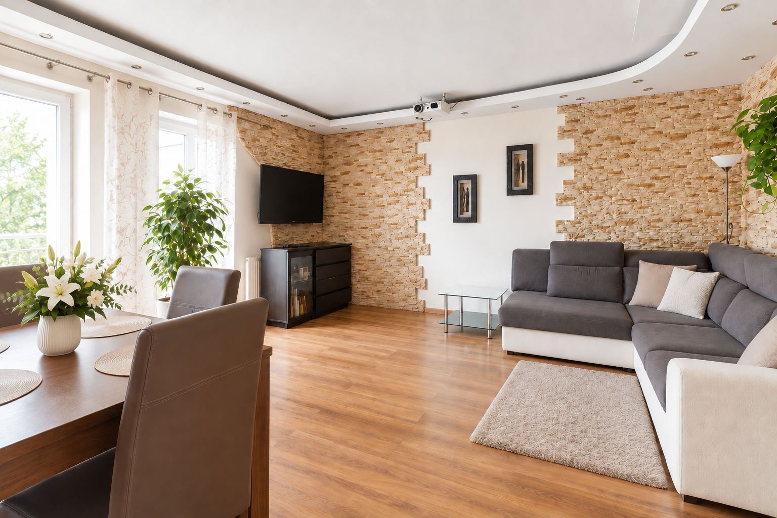 84 m² po podłodze | 2 poziomy | 3 pokoje