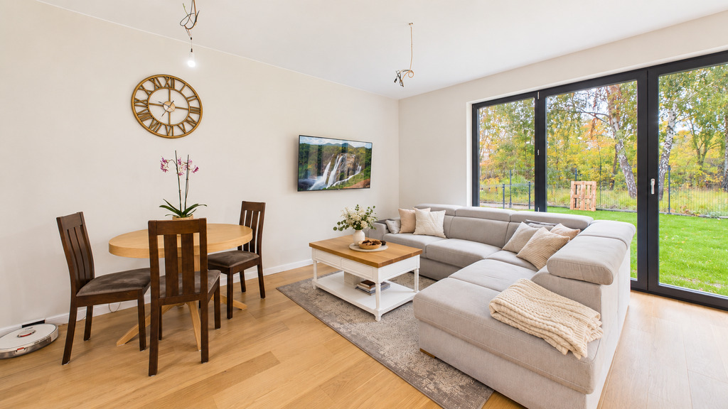 Dom w zabudowie szeregowej | 116 m² | Ogródek - zdjęcie 2