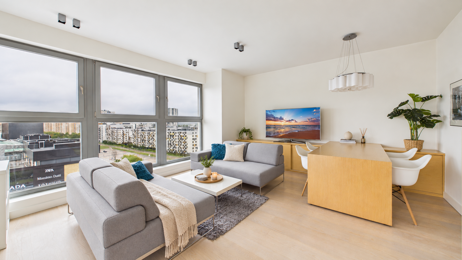 Gocław | 56,2 m² | 10. piętro | Panorama Warszawy