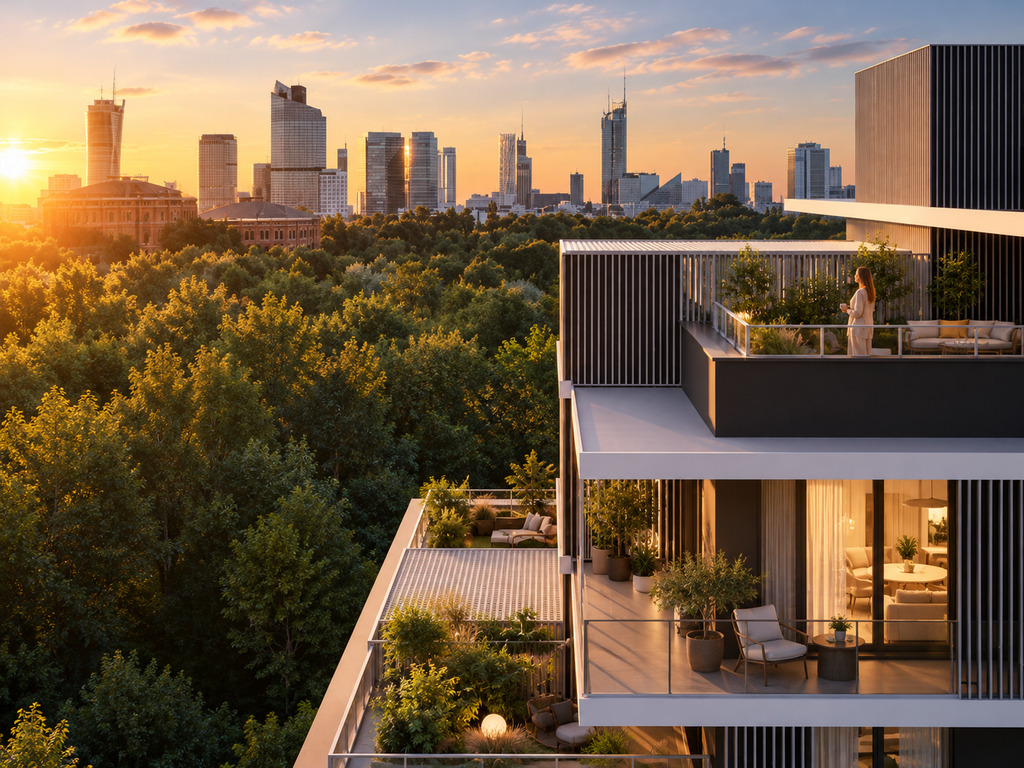 Warszawa Wola | 3 pokoje | 54,26 m² | Balkon 11,56 m² |Stacja Wola III - zdjęcie 4